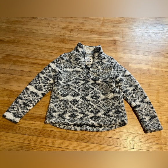 Sweatshirt CUDDLY SHERPA Pullover 10/12 - Picture 1 of 9
